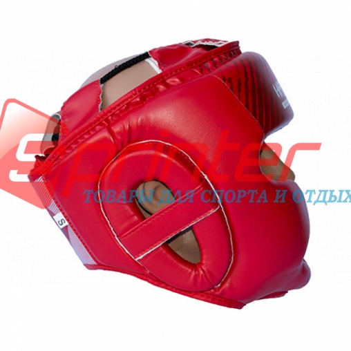 Шолом боксерський закритий HARD TOUCH PU розмір М червоний