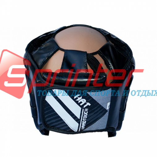 Шолом боксерський закритий HARD TOUCH PU розмір S чорний