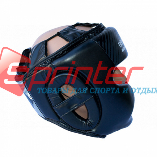 Шолом боксерський закритий HARD TOUCH PU розмір М чорний