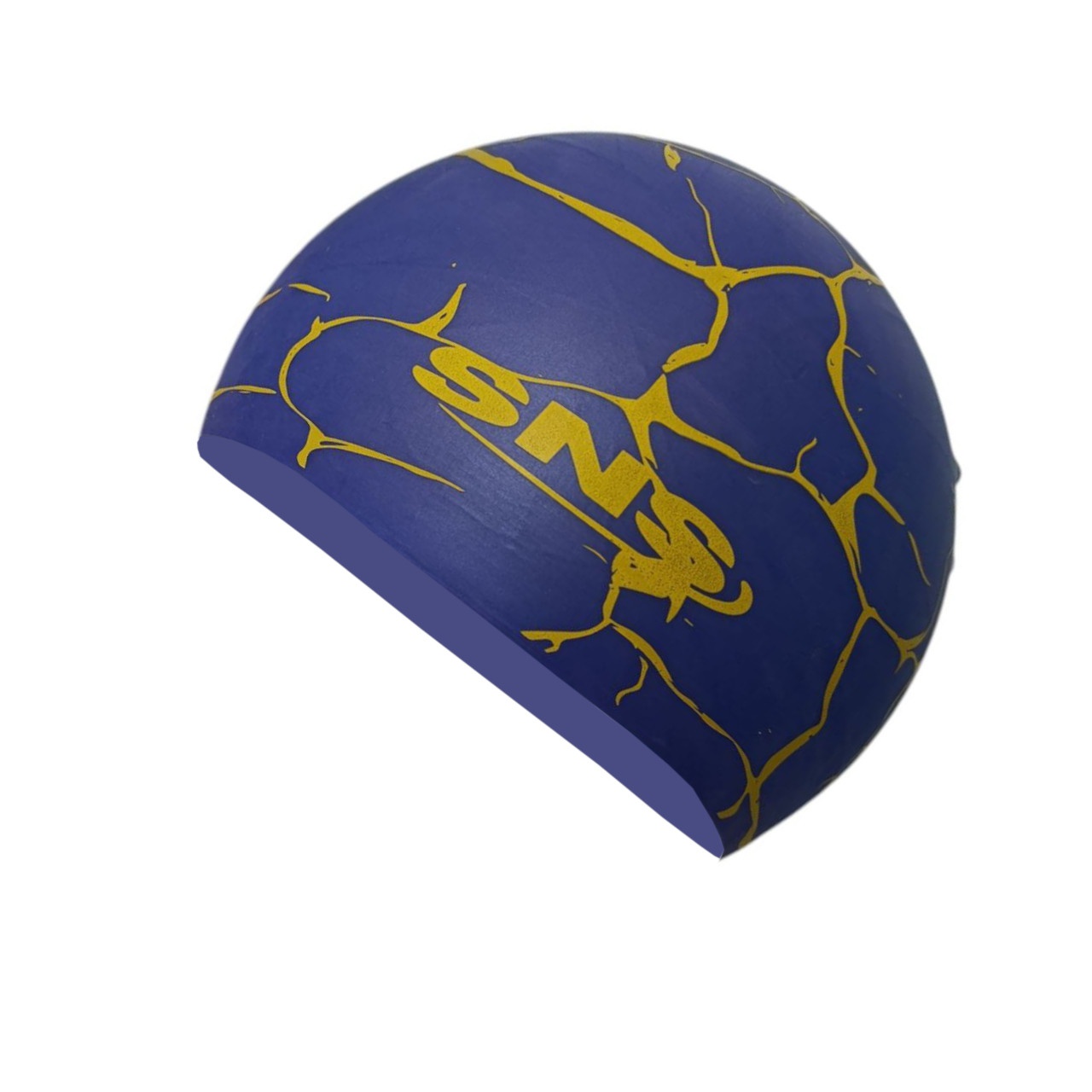 Шапочка для плавання силіконова WATER RIPPS синя SC-SW-blue