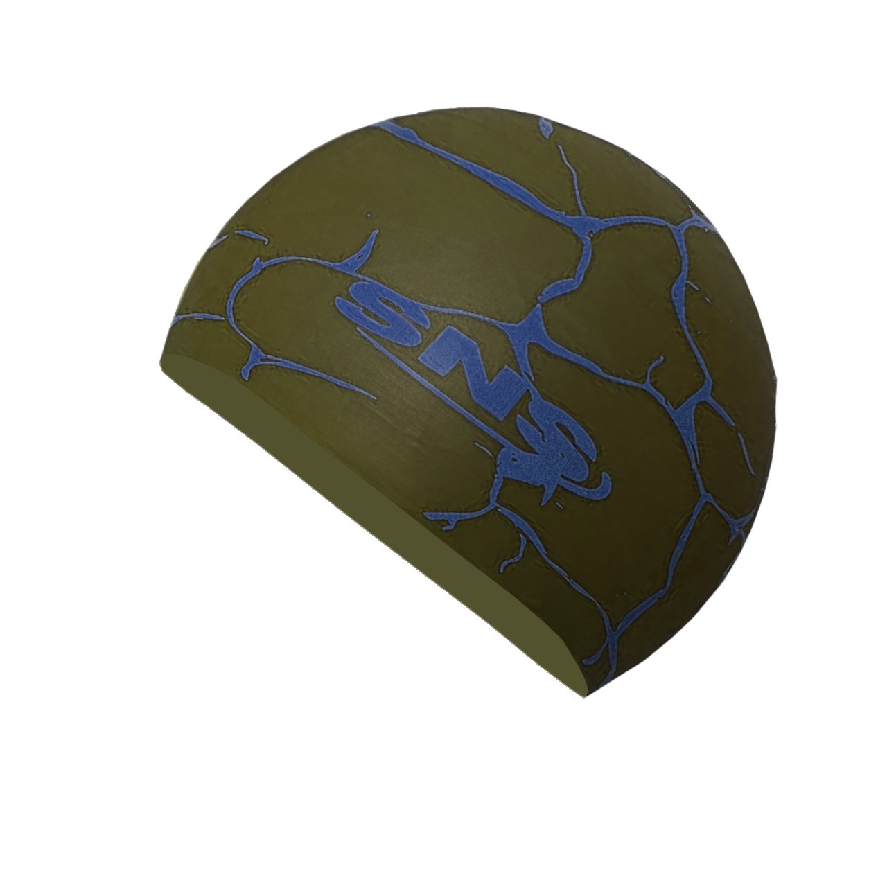 Шапочка для плавання силіконова WATER RIPPS чорна SC-SW-black