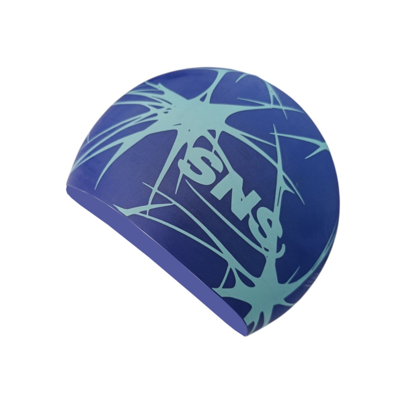 Шапочка для плавання силіконова BLOT синя SC-BO-blue