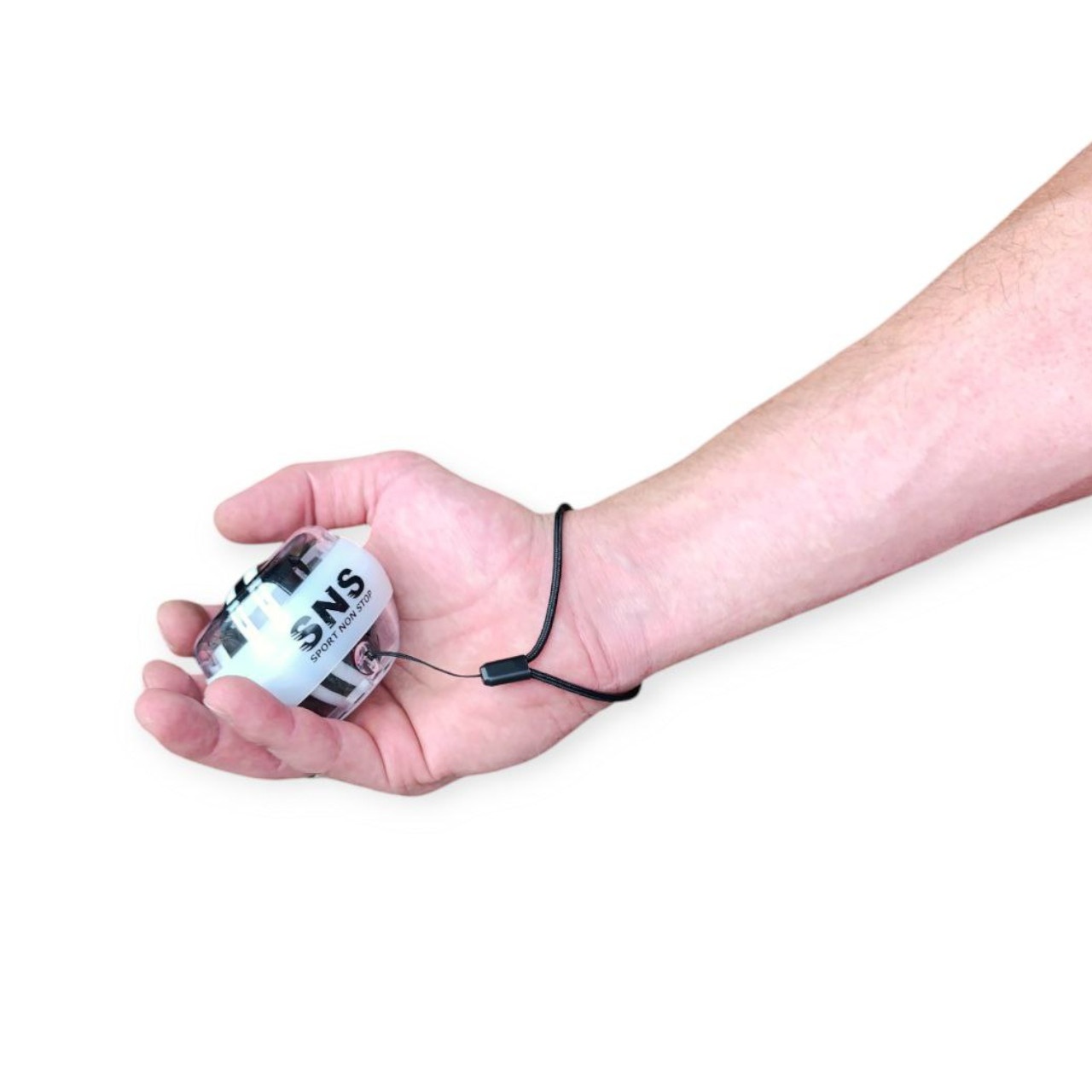 Еспандер кистьовий інерційний POWERBALL прозорий OSP-25-bk+tm