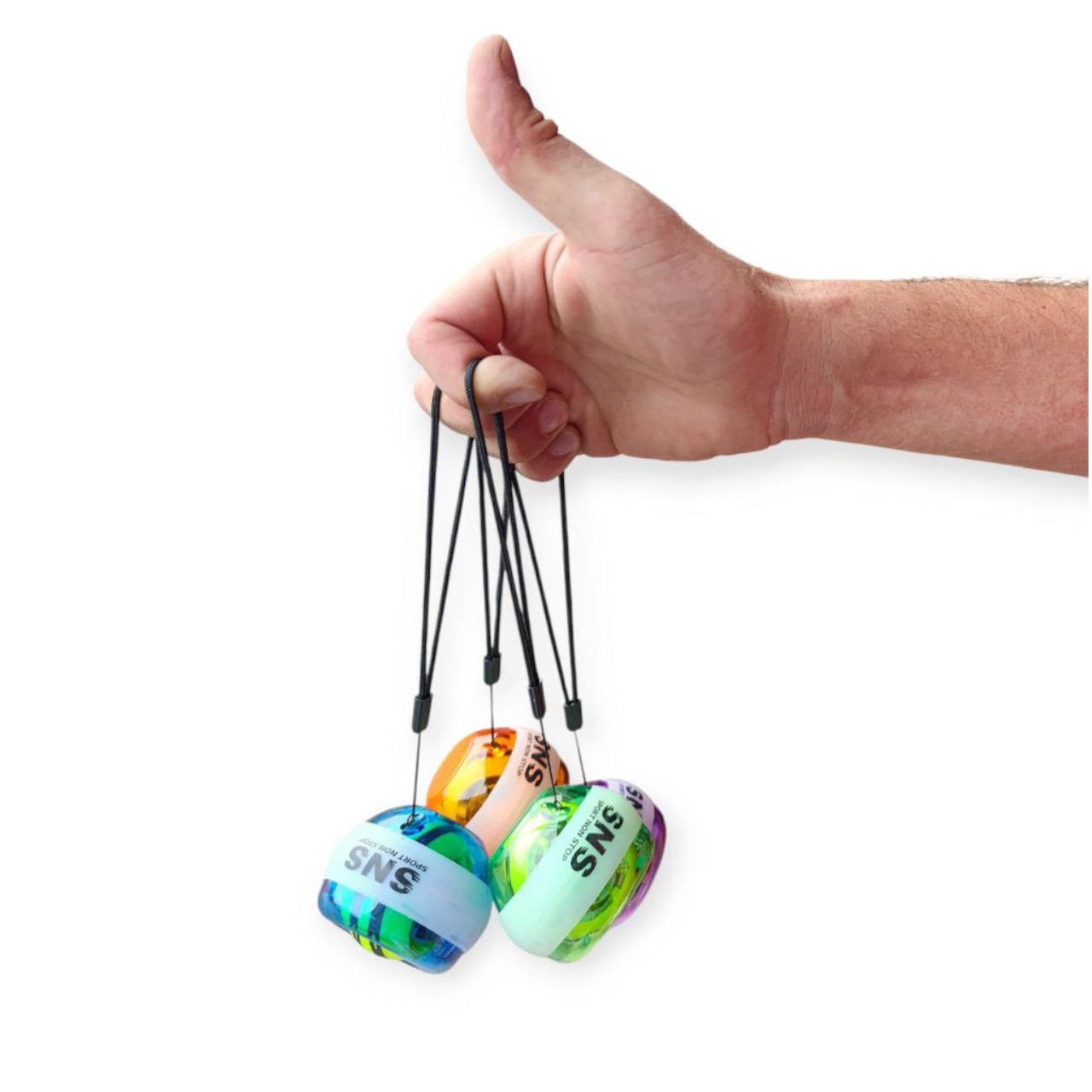 Еспандер кистьовий інерційний POWERBALL оранжевий OSP-25-orange