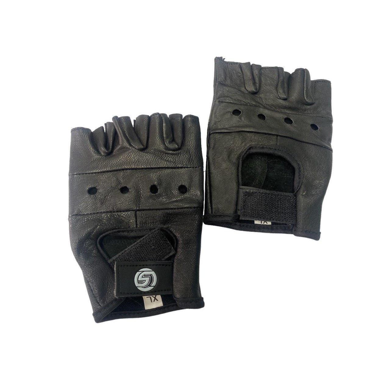 Рукавички для важкої атлетики шкіра розмір XL