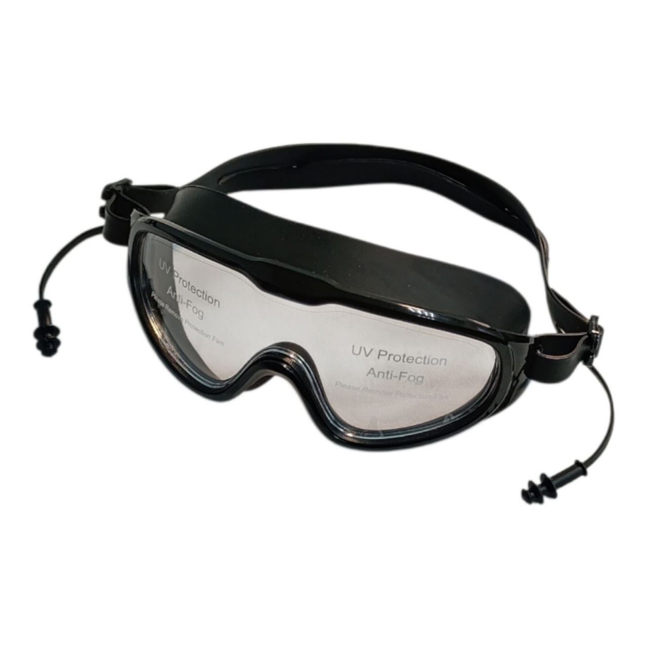 Окуляри-маска для плавання чорні YYK2388S-black