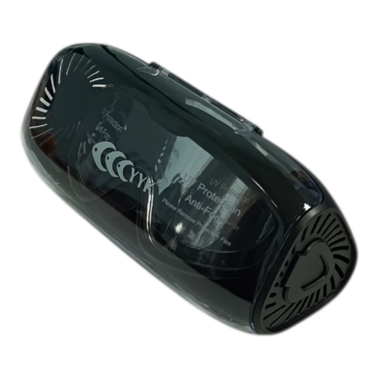 Окуляри-маска для плавання чорні YYK2388S-black