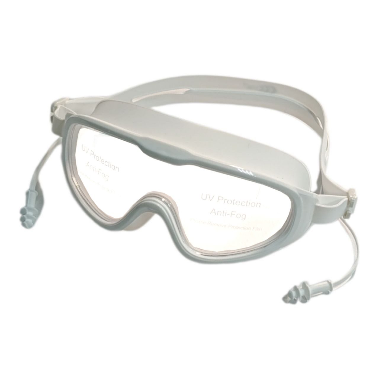 Окуляри-маска для плавання білі YYK2388S-white