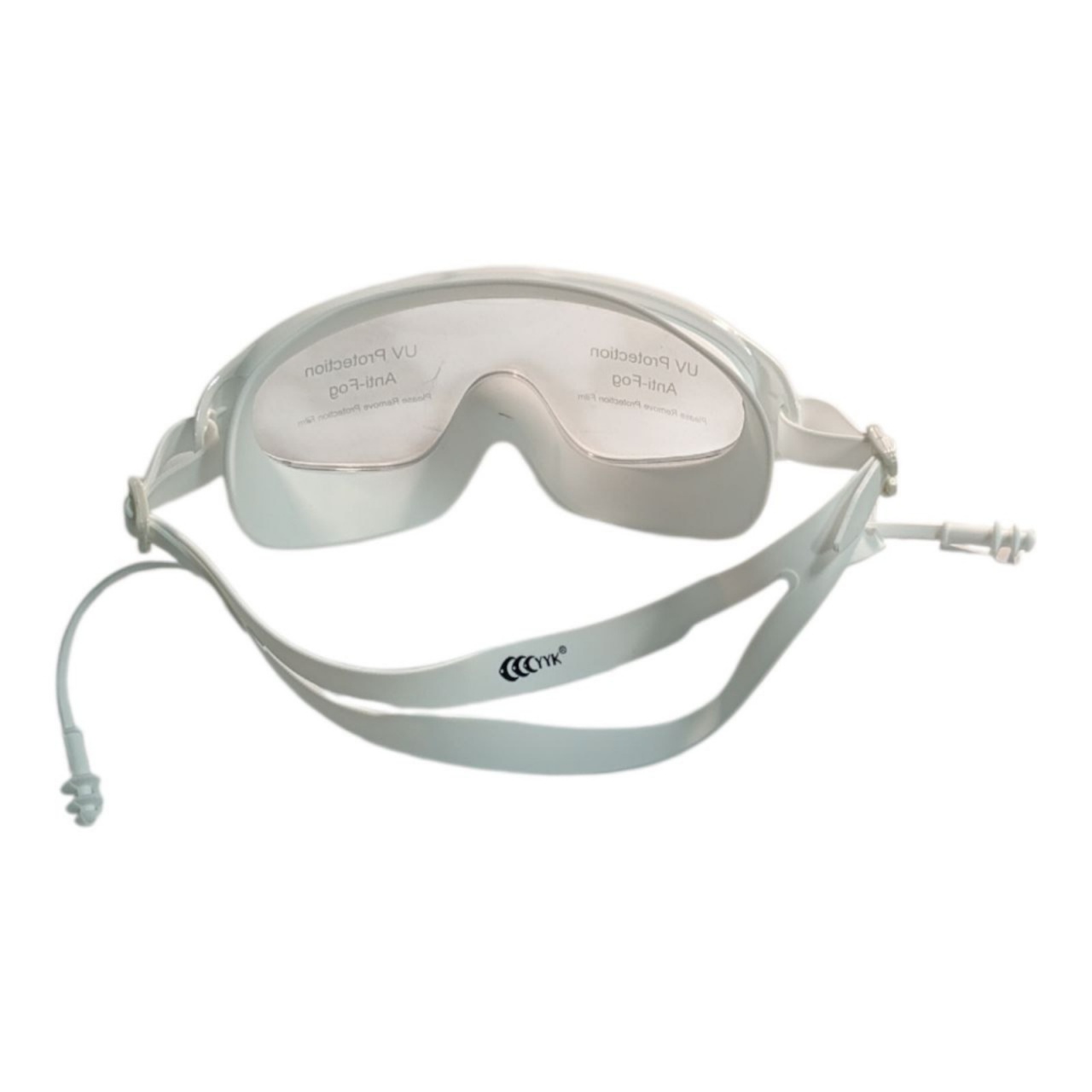 Окуляри-маска для плавання білі YYK2388S-white