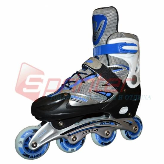 Ковзани роликові розмір L (40-43) сині 6039