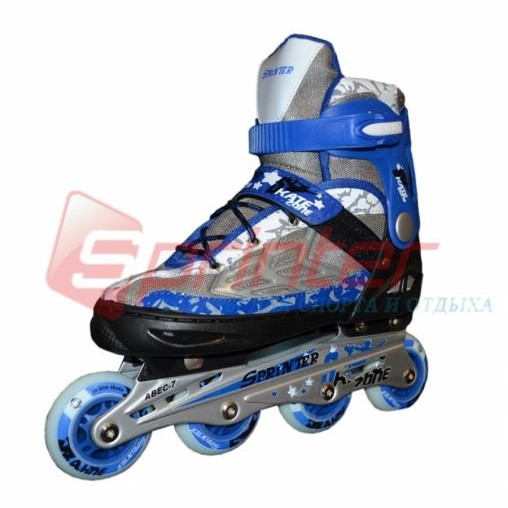 Ковзани роликові розмір M (36-39) сині 0813