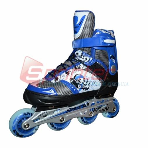Ковзани роликові розмір M (36-39) сині 0815