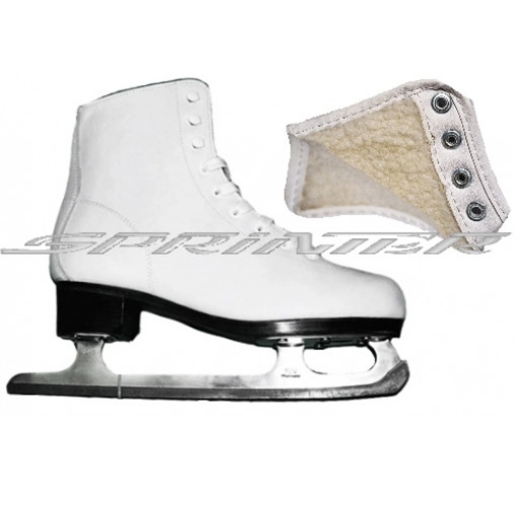 Ковзани фігурні білі розмір 37 215M