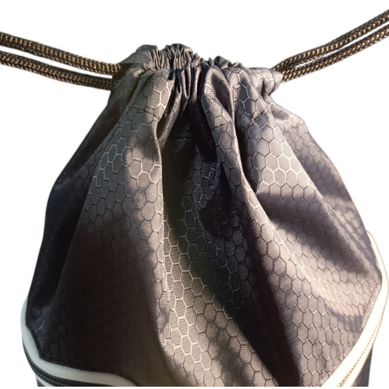 Рюкзак-мішок зі світловідбиваючими смугами графітовий CYM-03 grey