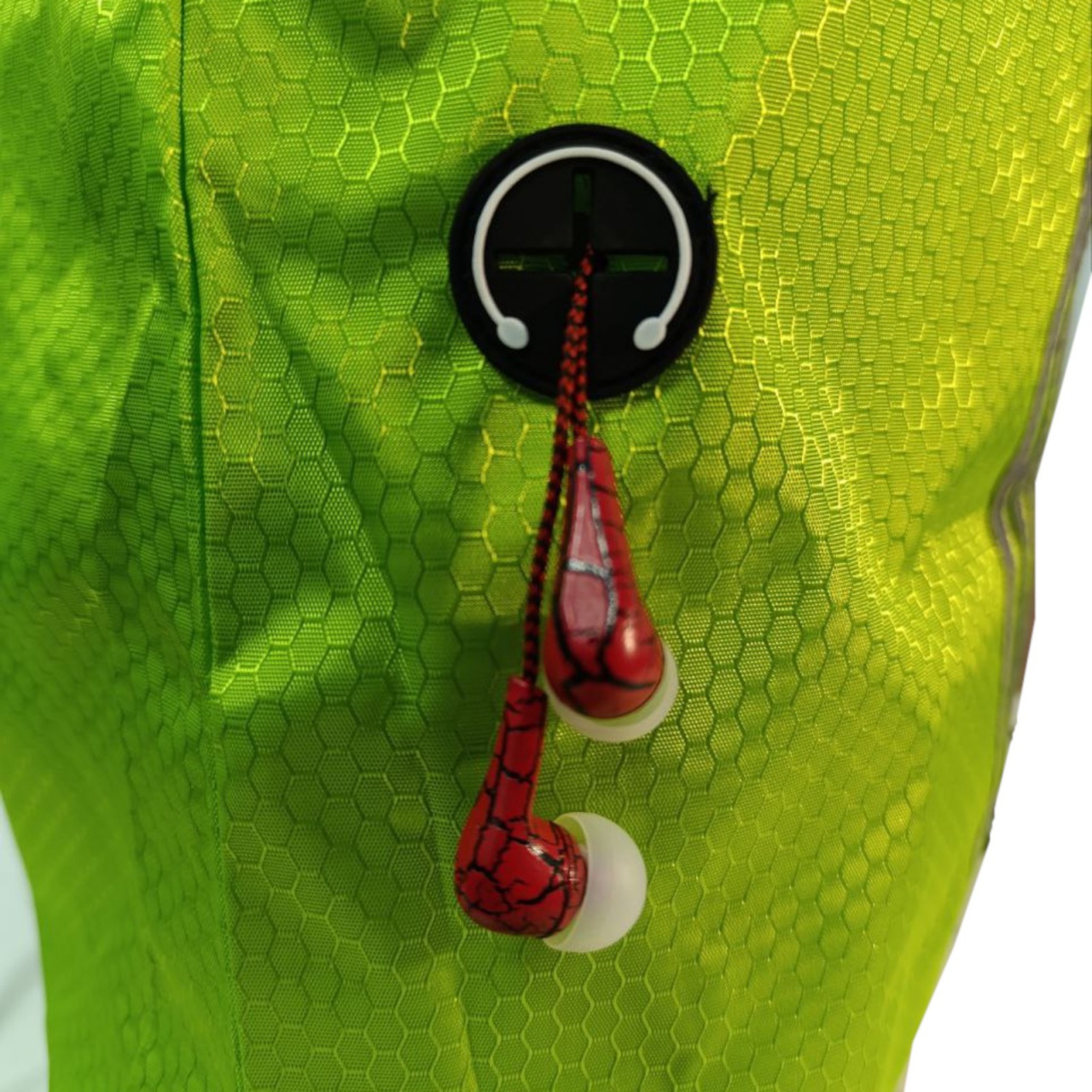 Рюкзак-мішок зі світловідбиваючими смугами салатовий CYM-03 light green