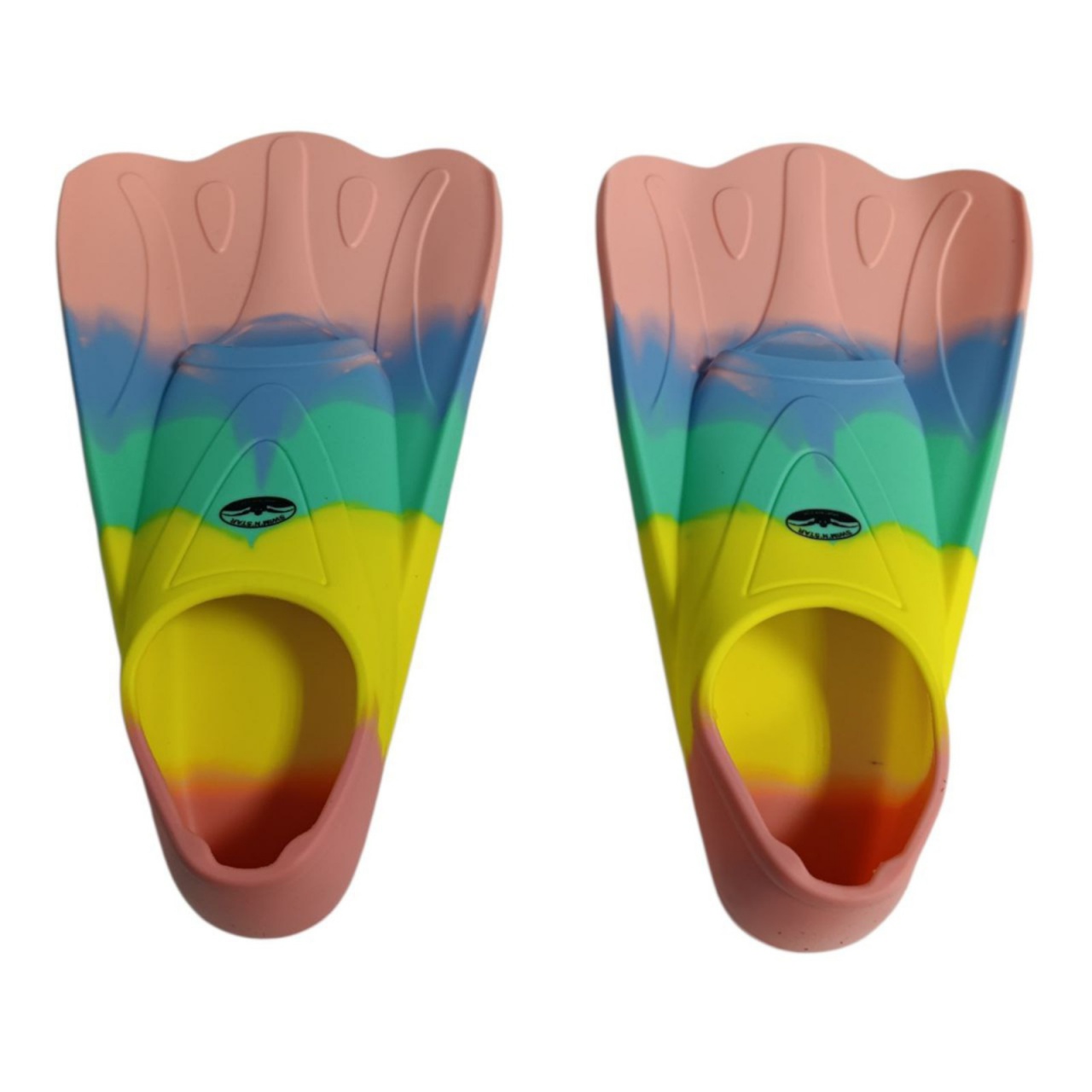 Ласти для плавання в басейні веселка TE-HD-2426-YEMR розмір 24-26