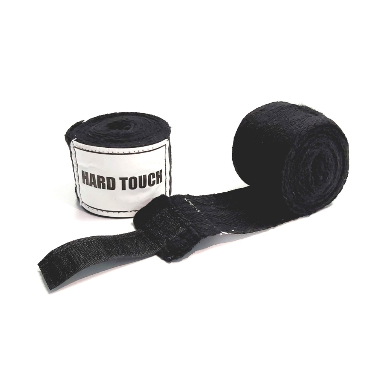 Бинти боксерські бавовна HARD TOUCH 4 м чорні