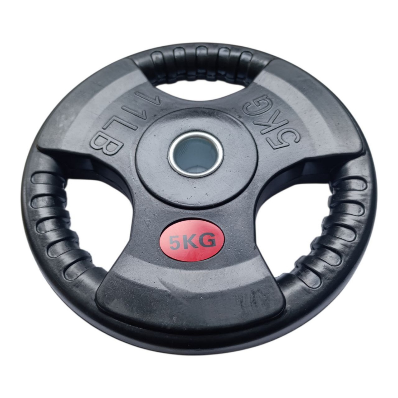 Диск для штанги вага 5 кг з прорізами для хвата D3-J5 кг