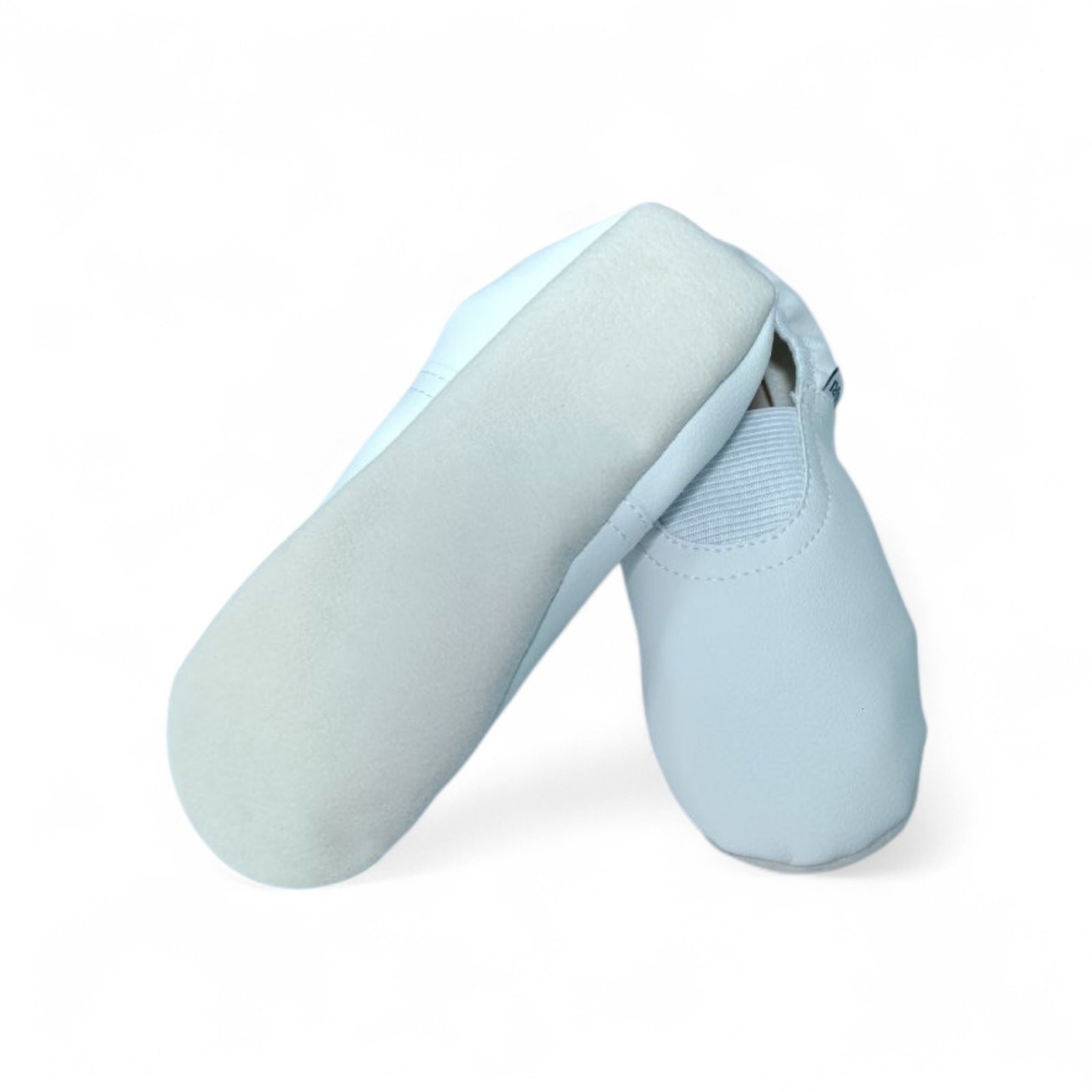 Чешки білі шкірозамінник розмір 14