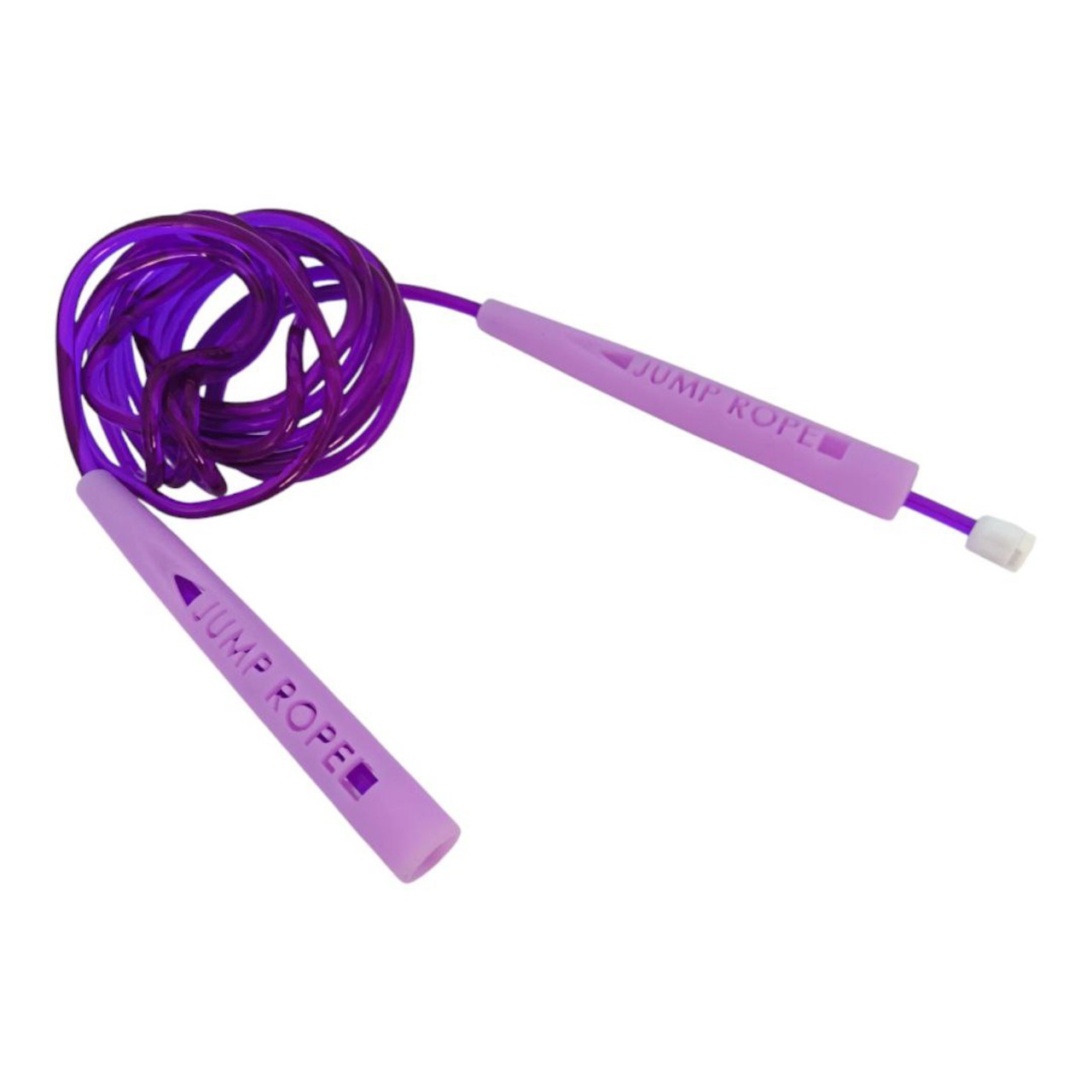 Скакалка дитяча з пластмасовими ручками ФІОЛЕТОВА 10 шт в упаковці TS-3450