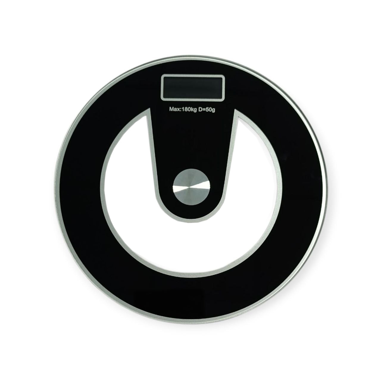 Ваги для підлоги електронні круглі чорні 2021А-black