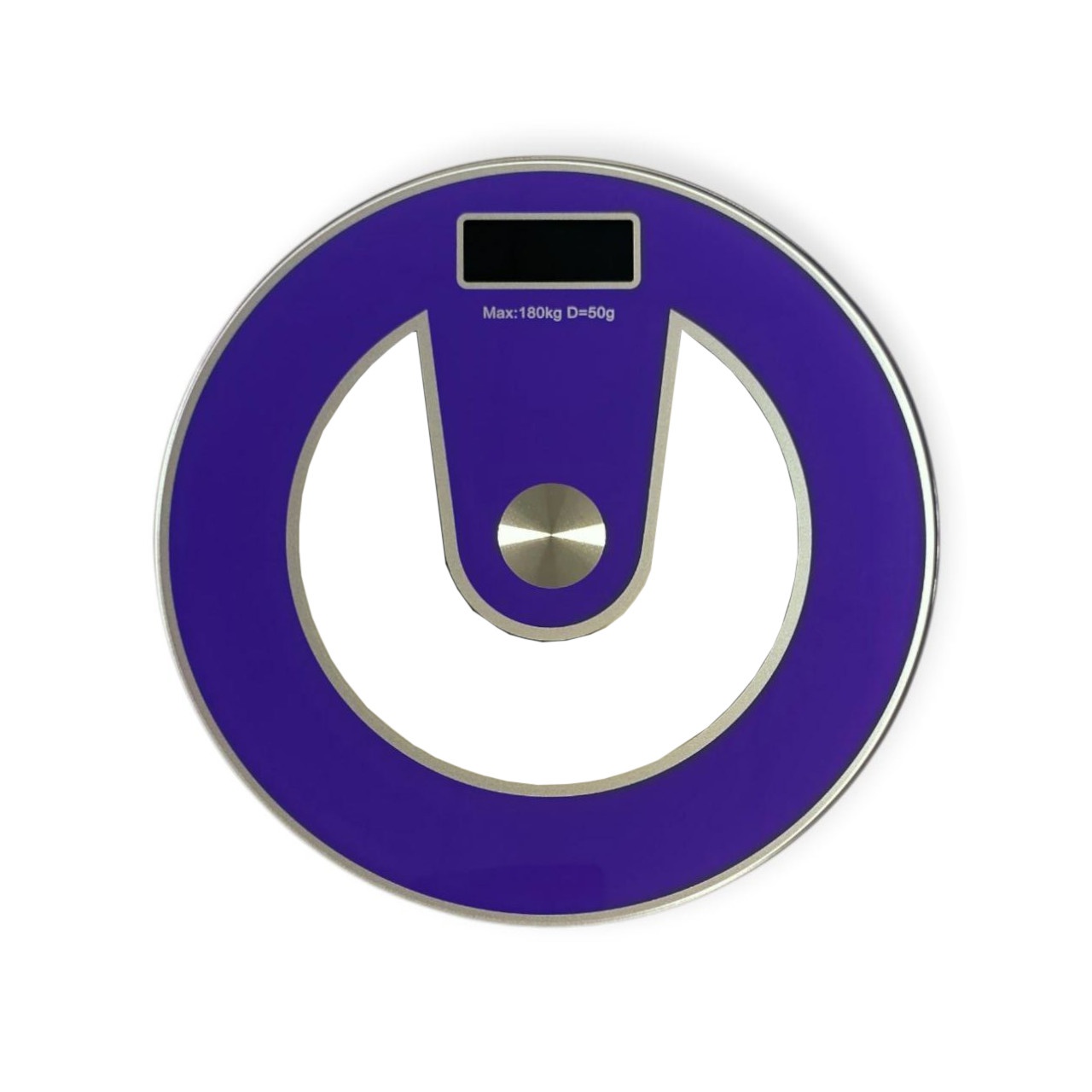 Ваги для підлоги електронні круглі фіолетові 2021А-purple