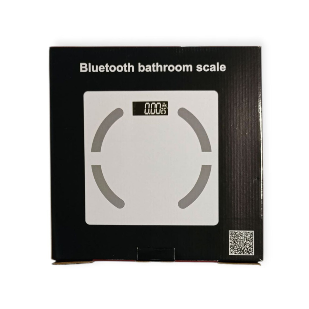 Ваги для підлоги електронні квадратні чорні XS-581