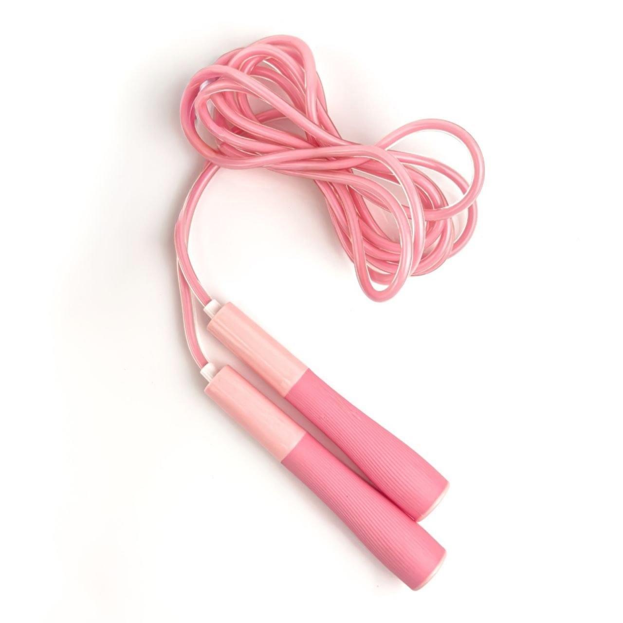 Скакалка дитяча з пластмасовими ручками 10 шт в упаковці TS-1790-Pink