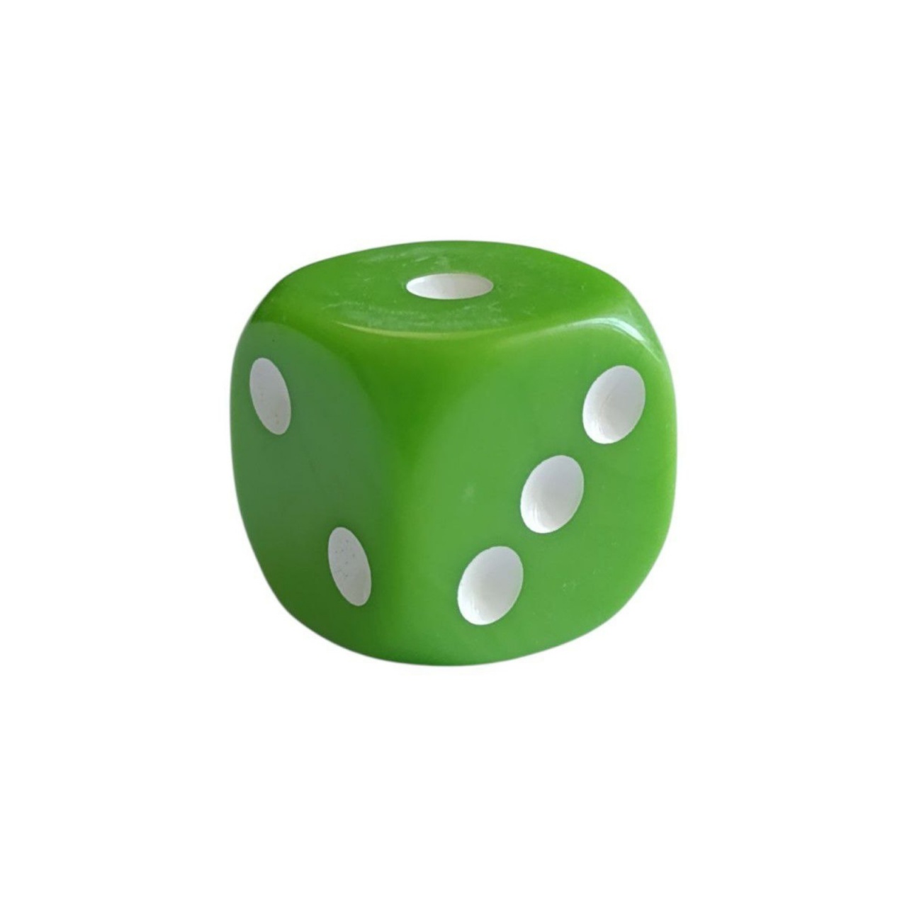 Кубик гральний 16 мм зелений TZ-16Y-Green