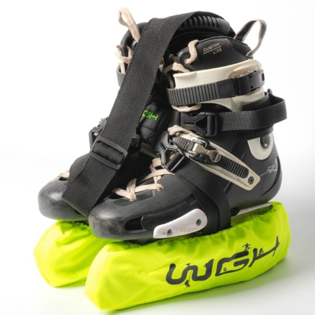 Бахіли для роликів і ковзанів WGH жовті WB13